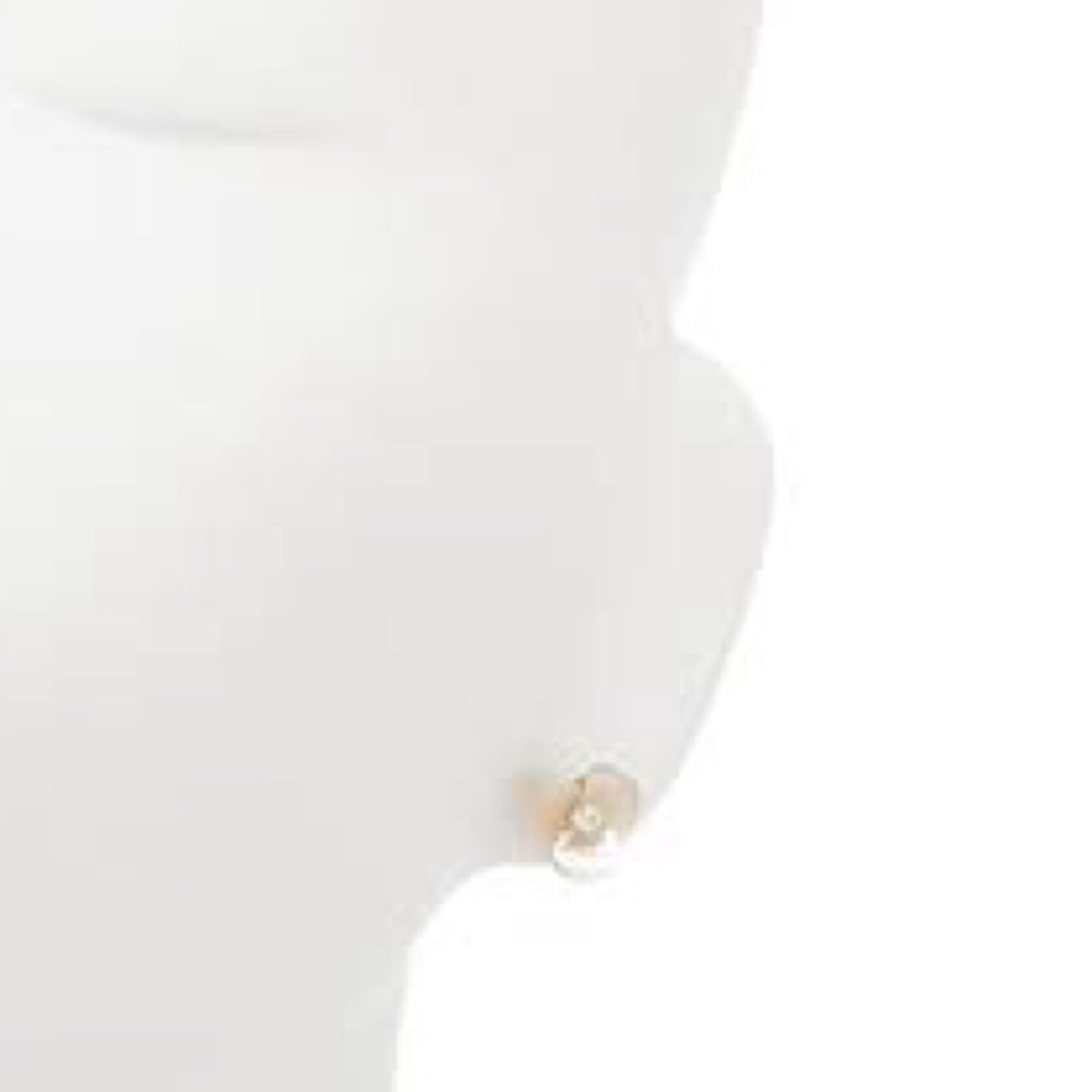 Kate Spade New York ♠️ Small Disco Pansy pearl earrings 🪩 🌺🕺 - Picture 5 of 6
